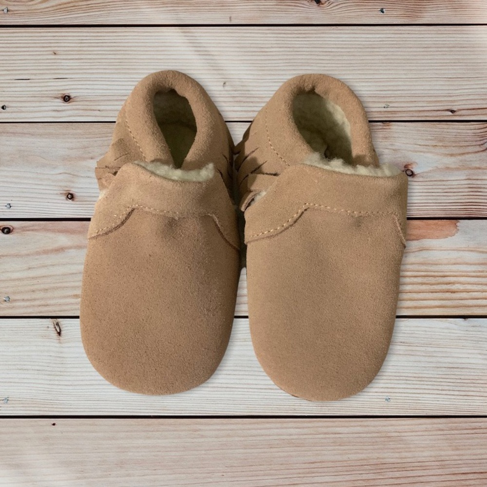 Toddler moccasin slippers